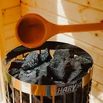 Luxus Schlaffass Und Tinyhouse Am Angeln Boot Sup Mit Sauna Und Jacuzzi Appartement