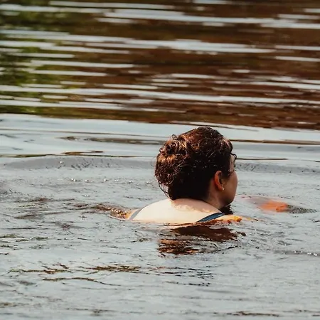 Luxus Schlaffass Und Tinyhouse Am Angeln Boot Sup Mit Sauna Und Jacuzzi *