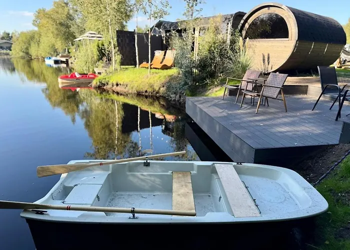Luxus Schlaffass Und Tinyhouse Am Angeln Boot Sup Mit Sauna Und Jacuzzi * Twist