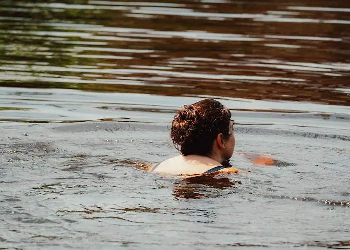 Luxus Schlaffass Und Tinyhouse Am Angeln Boot Sup Mit Sauna Und Jacuzzi *