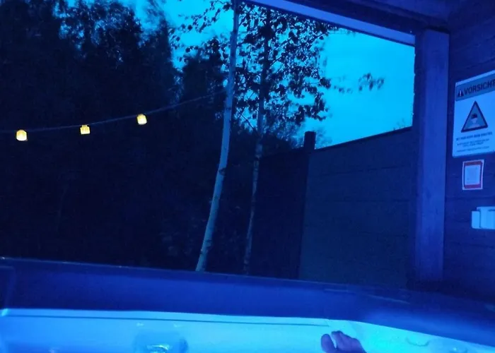 Luxus Schlaffass Und Tinyhouse Am Angeln Boot Sup Mit Sauna Und Jacuzzi
